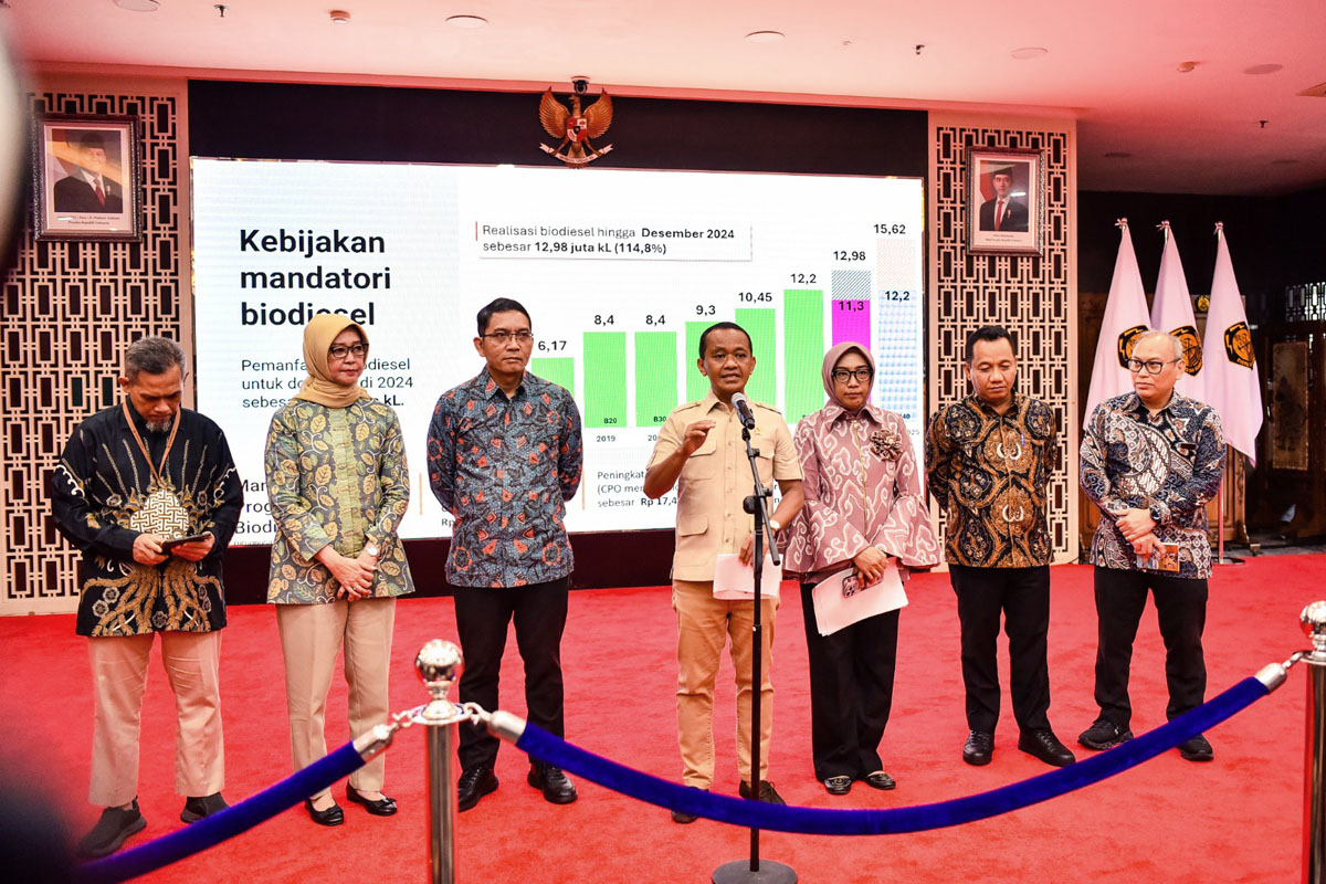 Wujudkan Ketahanan Energi dan Kurangi Impor, Menteri ESDM: Mandatori B40 Berlaku 1 Januari 2025