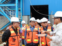 Dirjen Gatrik Kunjungi Proyek PLTU Tanjung IPP