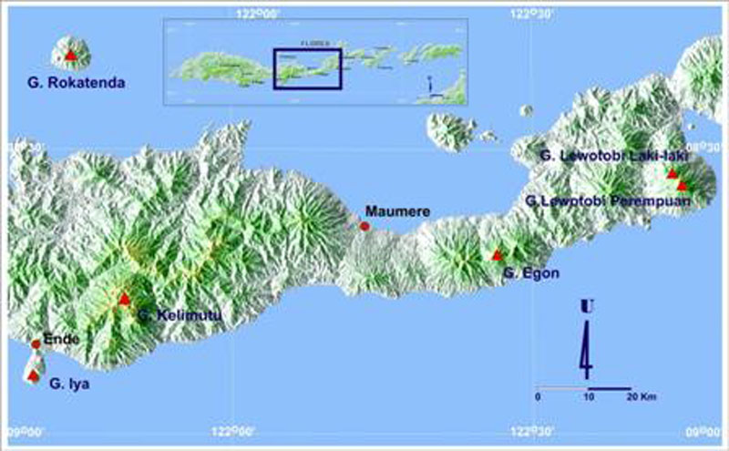 PVG Tingkatkan Status G. Egon Dari ”Normal” Menjadi  ”Waspada”